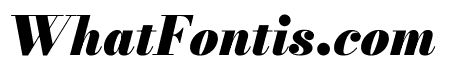Bodoni Moda 900italic