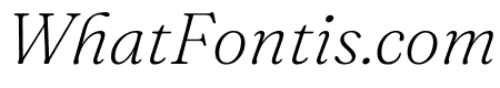 Fraunces 200italic
