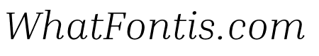 Inria Serif 300italic