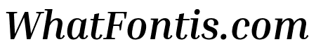 Inria Serif 700italic