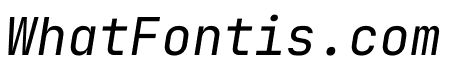 JetBrains Mono Italic