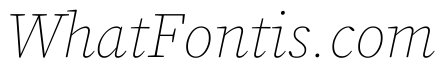 Source Serif Pro 200italic