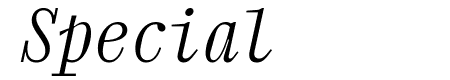 Xanh Mono Italic