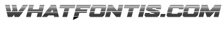 Bomber Escort Gradient Italic