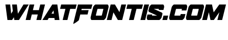 Bomber Escort Condensed Italic