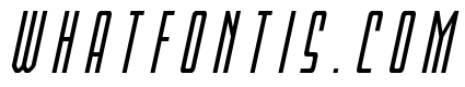 Blue Cobra Title Italic