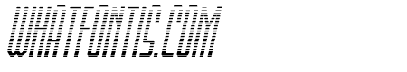 Blue Cobra Gradient Italic