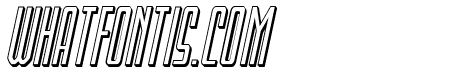 Blue Cobra 3D Italic