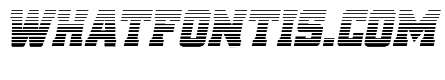 Red Delicious Gradient Italic