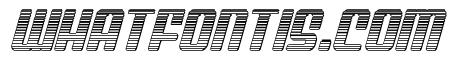 Wave Warrior Chrome Italic