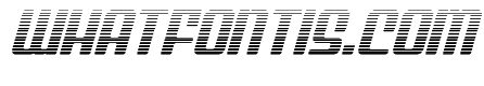 Wave Warrior Gradient Italic