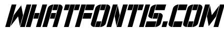 Force Commander Condensed Italic