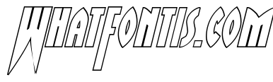 Zirconian Outline Italic