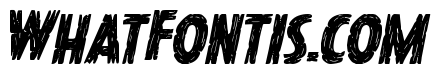 Hanging Tree Staggered Italic