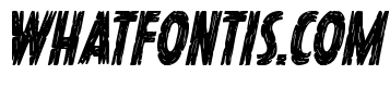 Hanging Tree Condensed Italic