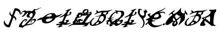 Devil's Tongue Italic