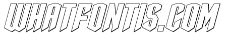 Sleigher Outline Italic