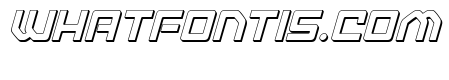 Early Warning 3D Italic