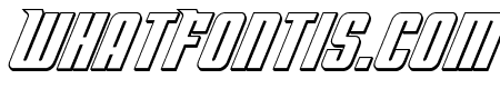 Bandit & Snowman 3D Italic