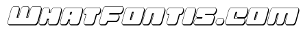 Hula Hoop Girl 3D Italic