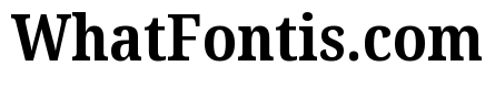 Noto Serif Condensed Bold