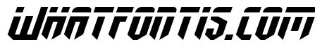 Fedyral Extra-Expanded Italic