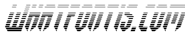 Fedyral Gradient Italic