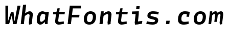 Divenire Mono Medium Italic