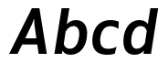 Kranto Medium Text Italic