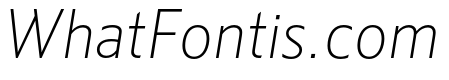 Kranto Cond Thin Normal Italic