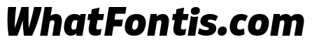 Puffin Display ExtraBold Italic