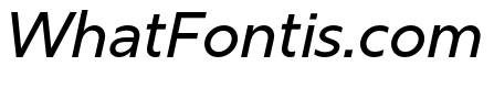 Rig Sans Black Italic
