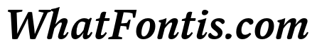 Dashiell Text Demi Italic