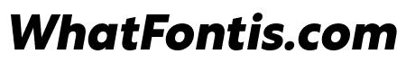 Rustica Extra Bold Italic