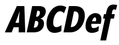 ApparatExtraCond Black Italic