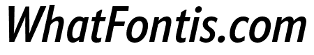 ApparatCond Semibold Italic