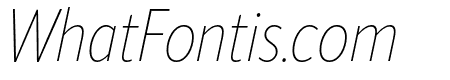 ApparatCond Thin Italic