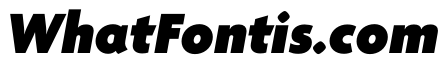 Agenda One Extra Condensed Black Italic