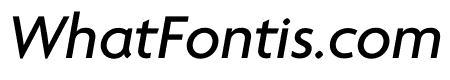 Agenda One Medium Italic