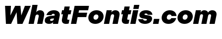 Indivisible Black Italic