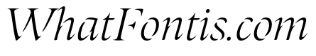Laima Thin Italic