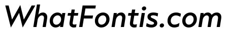 Capitana Medium Italic
