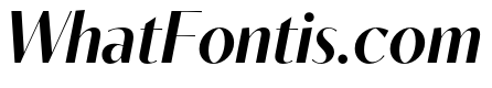 Contralto Big Demi Bold Italic