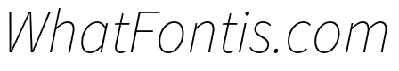 Source Sans 3 ExtraLight Italic
