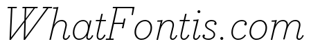 Bodoni Egyptian Pro Extra Light Italic