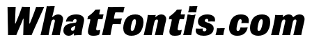 Brown Pro Black Italic