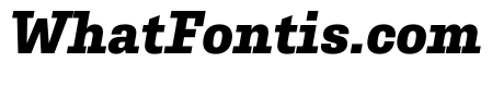 Belarius Serif Wide Extrabold Oblique