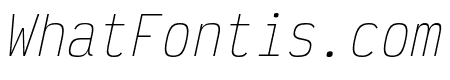 Victor Mono Thin Oblique