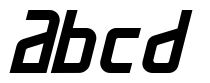 MaassslicerItalic