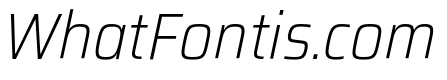 Saira SemiCondensed ExtraLight Italic